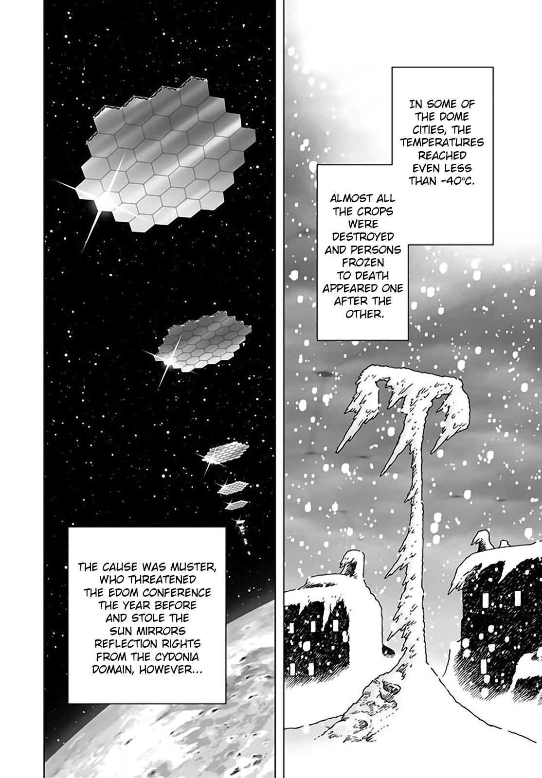 Gunnm Mars Chronicle Chapter 25.1 page 4 - Chapter 25.1: Important Talks (Part 1)