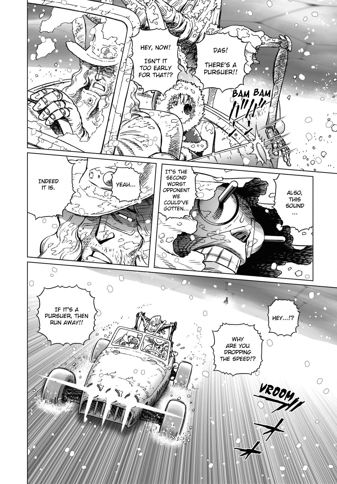 Gunnm Mars Chronicle Chapter 25.2 page 10 - Chapter 25.2: Important Talks (Part 2)