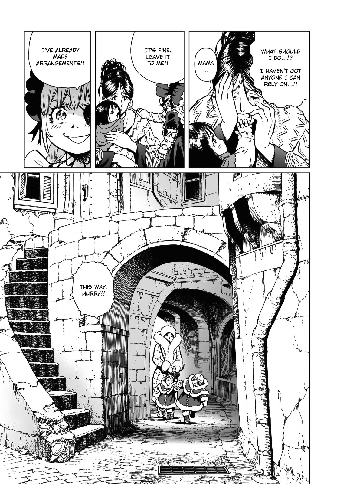 Gunnm Mars Chronicle Chapter 25.2 page 4 - Chapter 25.2: Important Talks (Part 2)