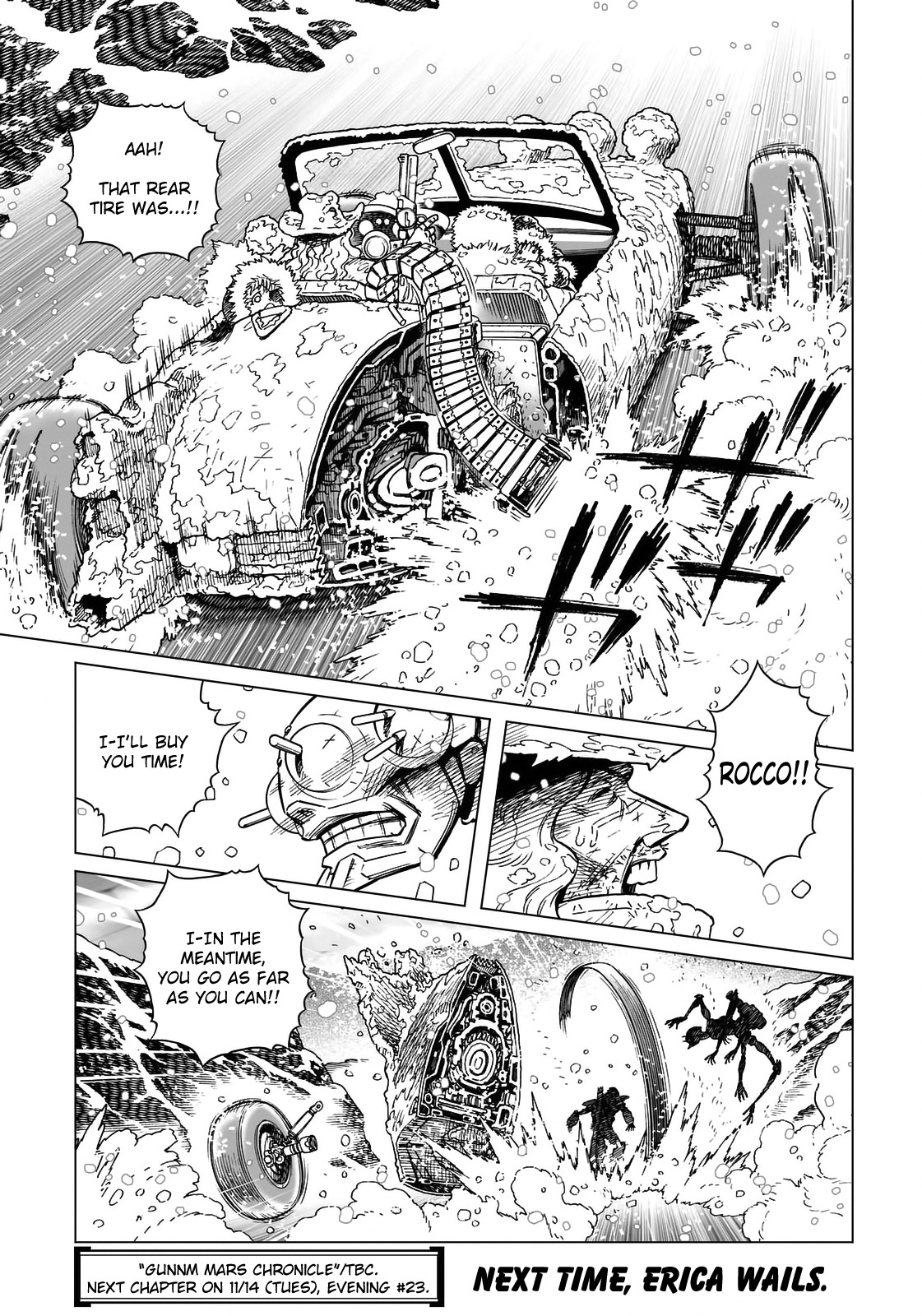 Gunnm Mars Chronicle Chapter 26.1 page 15 - Chapter 26.1: Rogue Soul (Part 1)