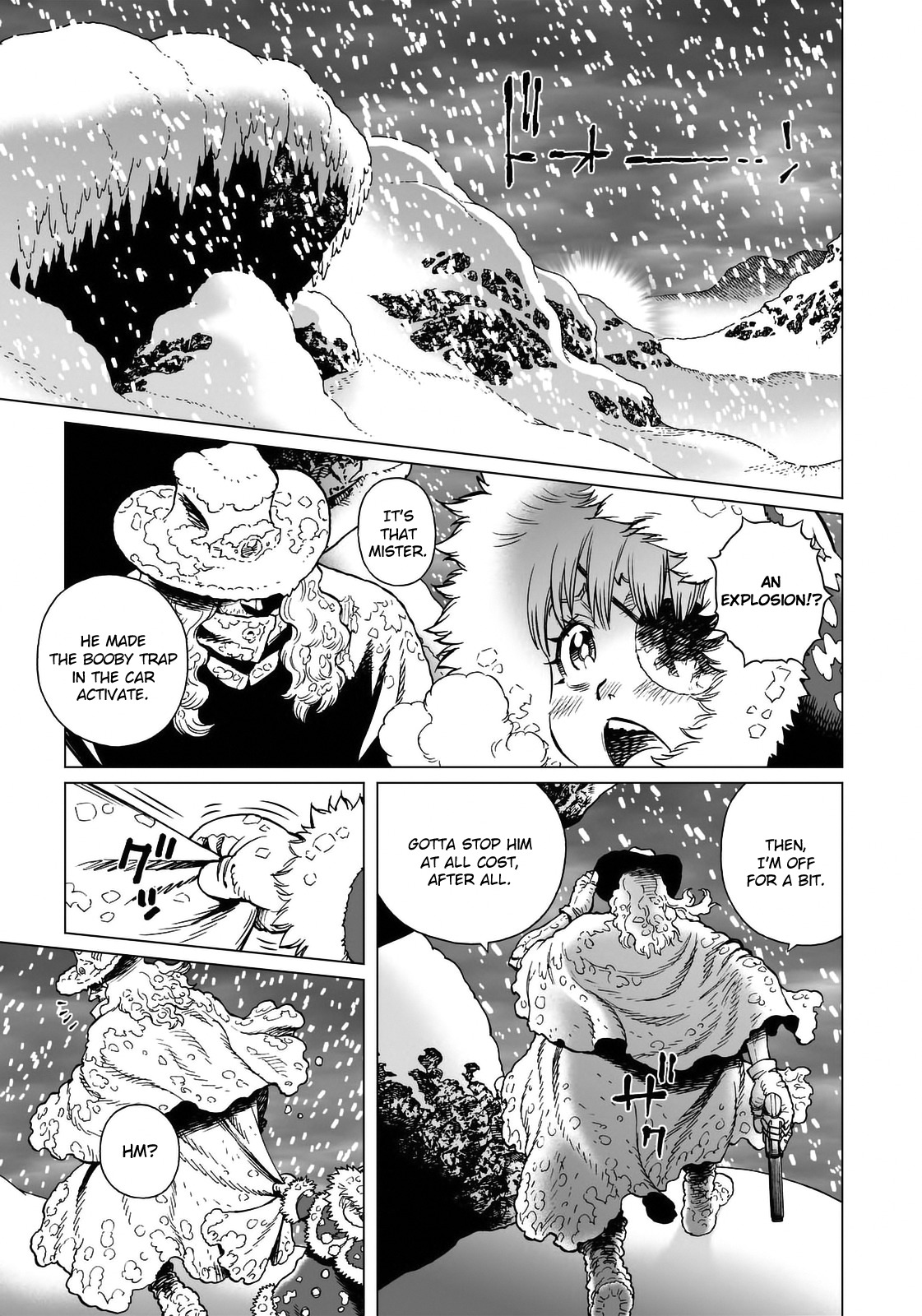 Gunnm Mars Chronicle Chapter 26.2 page 12 - Chapter 26.2: Rogue Soul (Part 2)