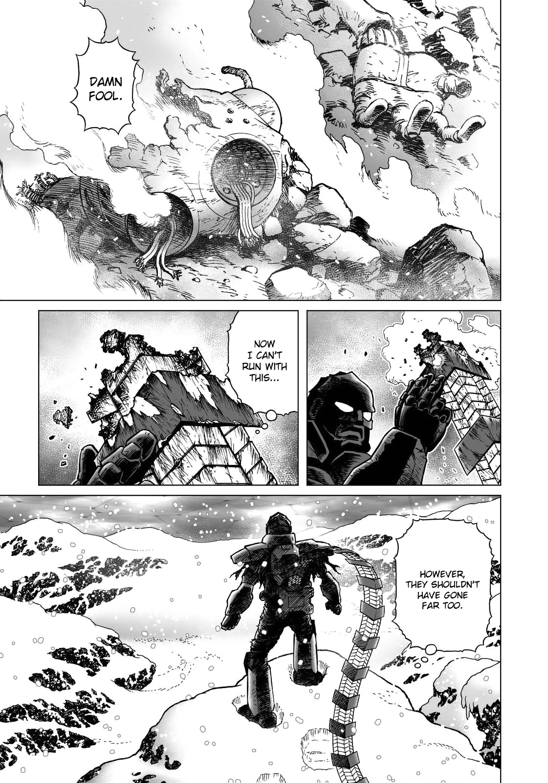 Gunnm Mars Chronicle Chapter 26.2 page 8 - Chapter 26.2: Rogue Soul (Part 2)