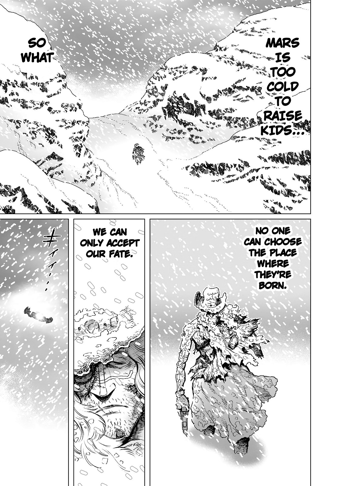 Gunnm Mars Chronicle Chapter 27.2 page 13 - Chapter 27.2: Elton John Sang Like That (Part 2)