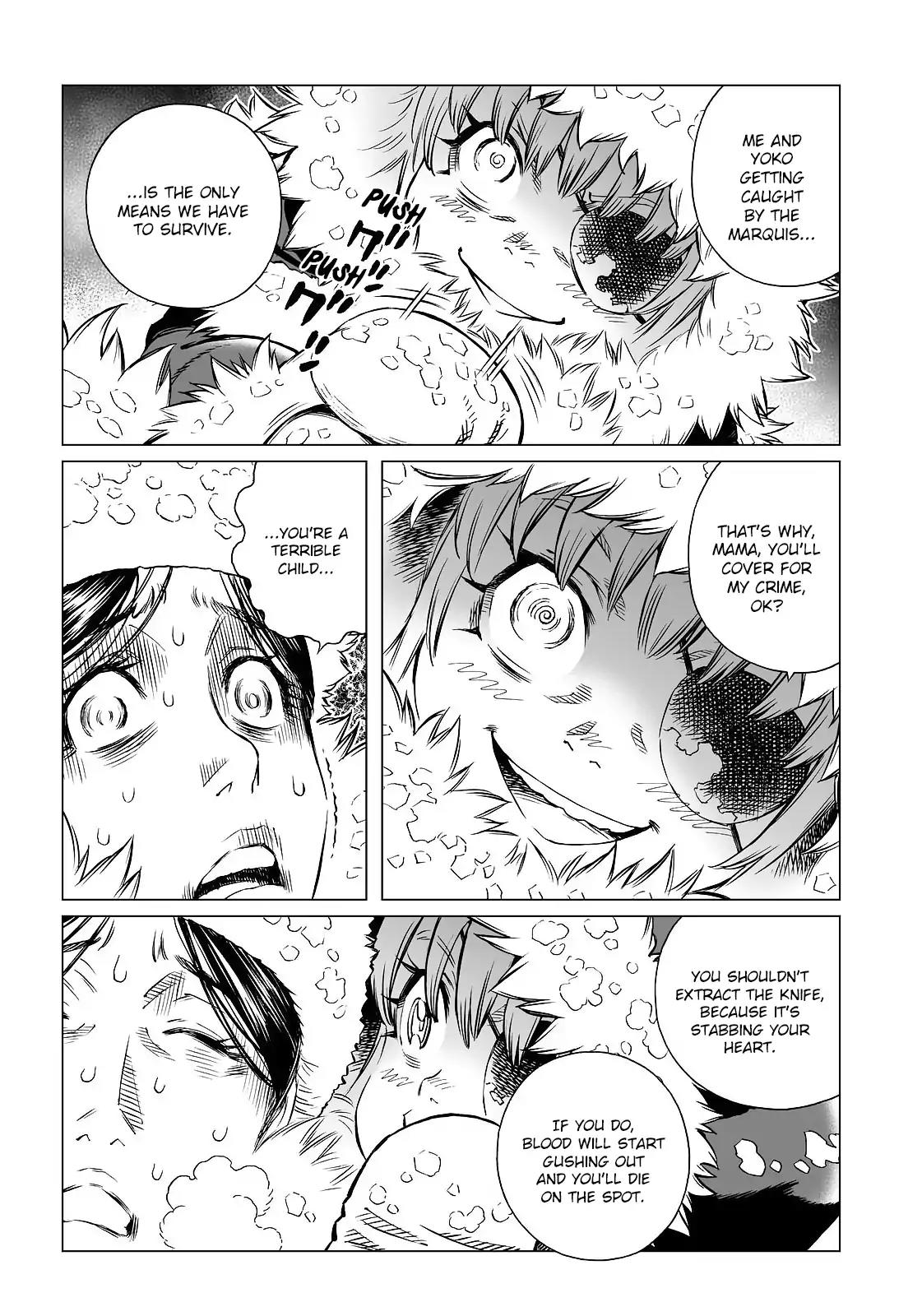 Gunnm Mars Chronicle Chapter 28.1 page 10 - Chapter 28.1: Log_28 (Part 1) - Even So, Mama Loves You