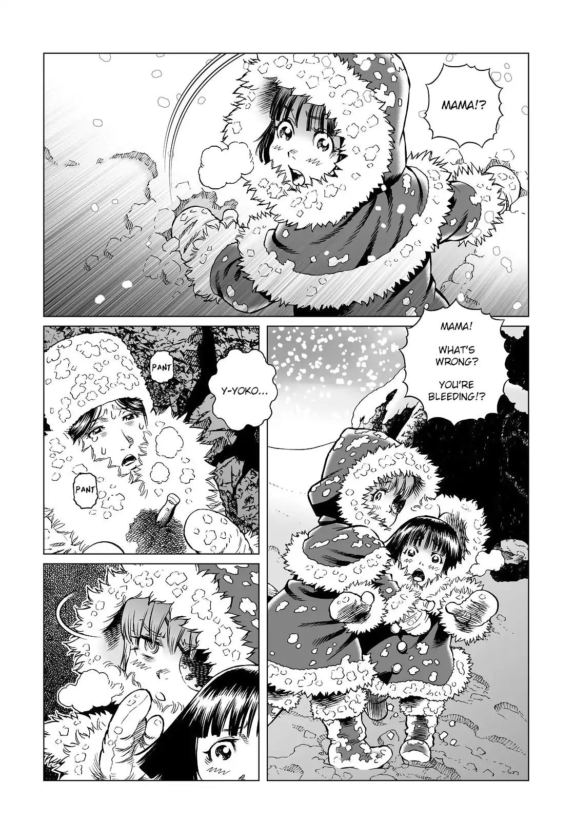 Gunnm Mars Chronicle Chapter 28.1 page 12 - Chapter 28.1: Log_28 (Part 1) - Even So, Mama Loves You
