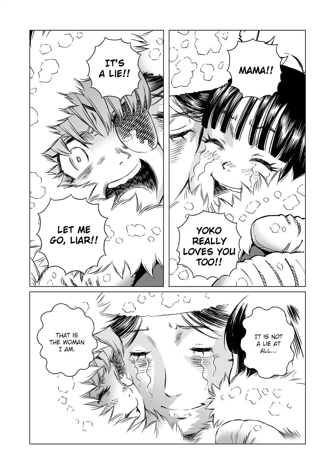 Gunnm Mars Chronicle Chapter 28.2 page 12 - Chapter 28.2: Log_28 (Part 2) - Even So, Mama Loves You