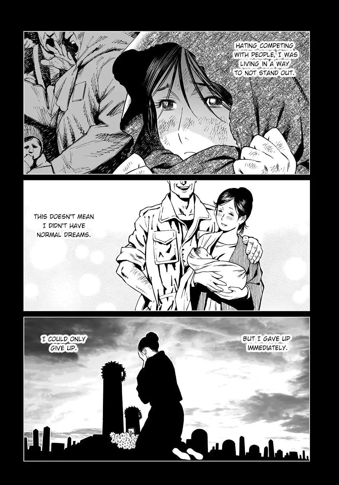 Gunnm Mars Chronicle Chapter 28.2 page 4 - Chapter 28.2: Log_28 (Part 2) - Even So, Mama Loves You