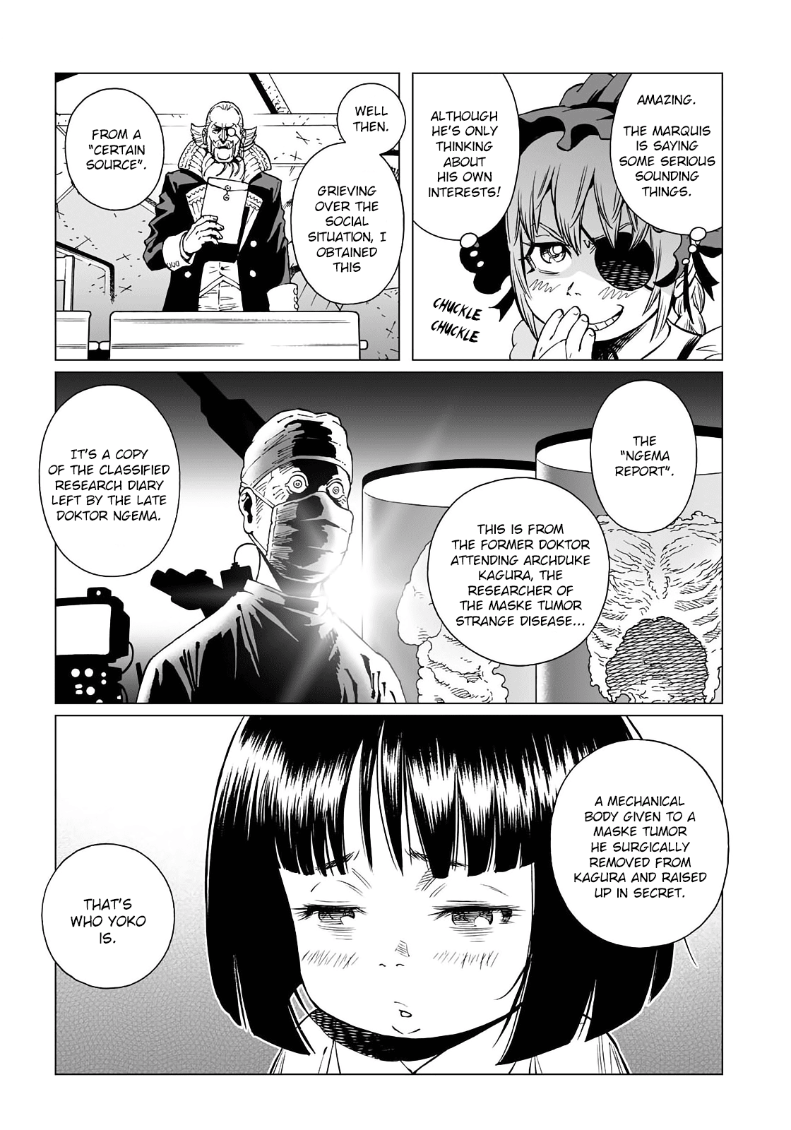 Gunnm Mars Chronicle Chapter 29.1 page 11 - Chapter 29.1: I've Been Waiting So Long For This Moment!