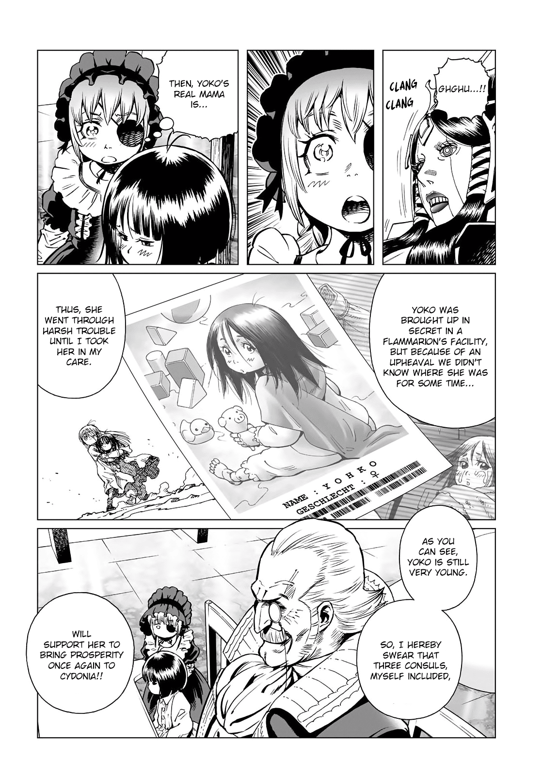 Gunnm Mars Chronicle Chapter 29.1 page 12 - Chapter 29.1: I've Been Waiting So Long For This Moment!