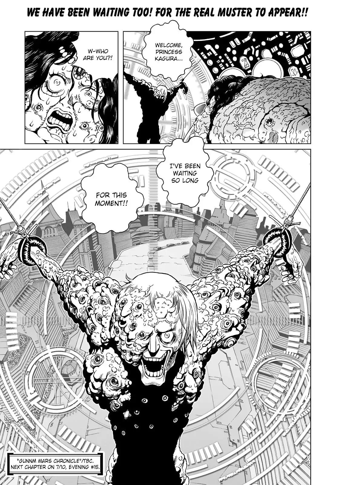 Gunnm Mars Chronicle Chapter 29.2 page 18 - Chapter 29.2: I've Been Waiting So Long For This Moment! (Part 2)