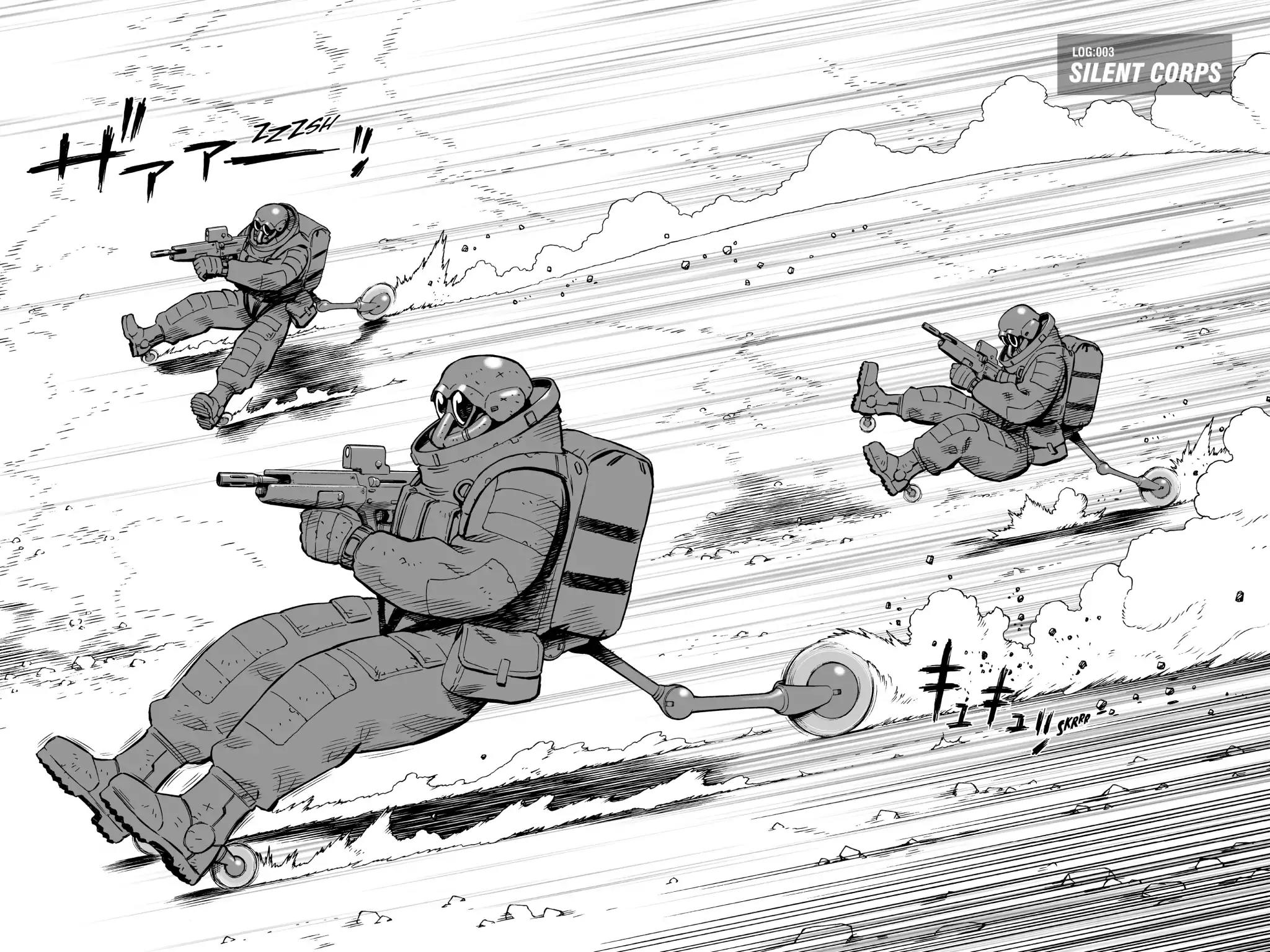 Gunnm Mars Chronicle Chapter 3 page 1 - Chapter 3: Silent Corps