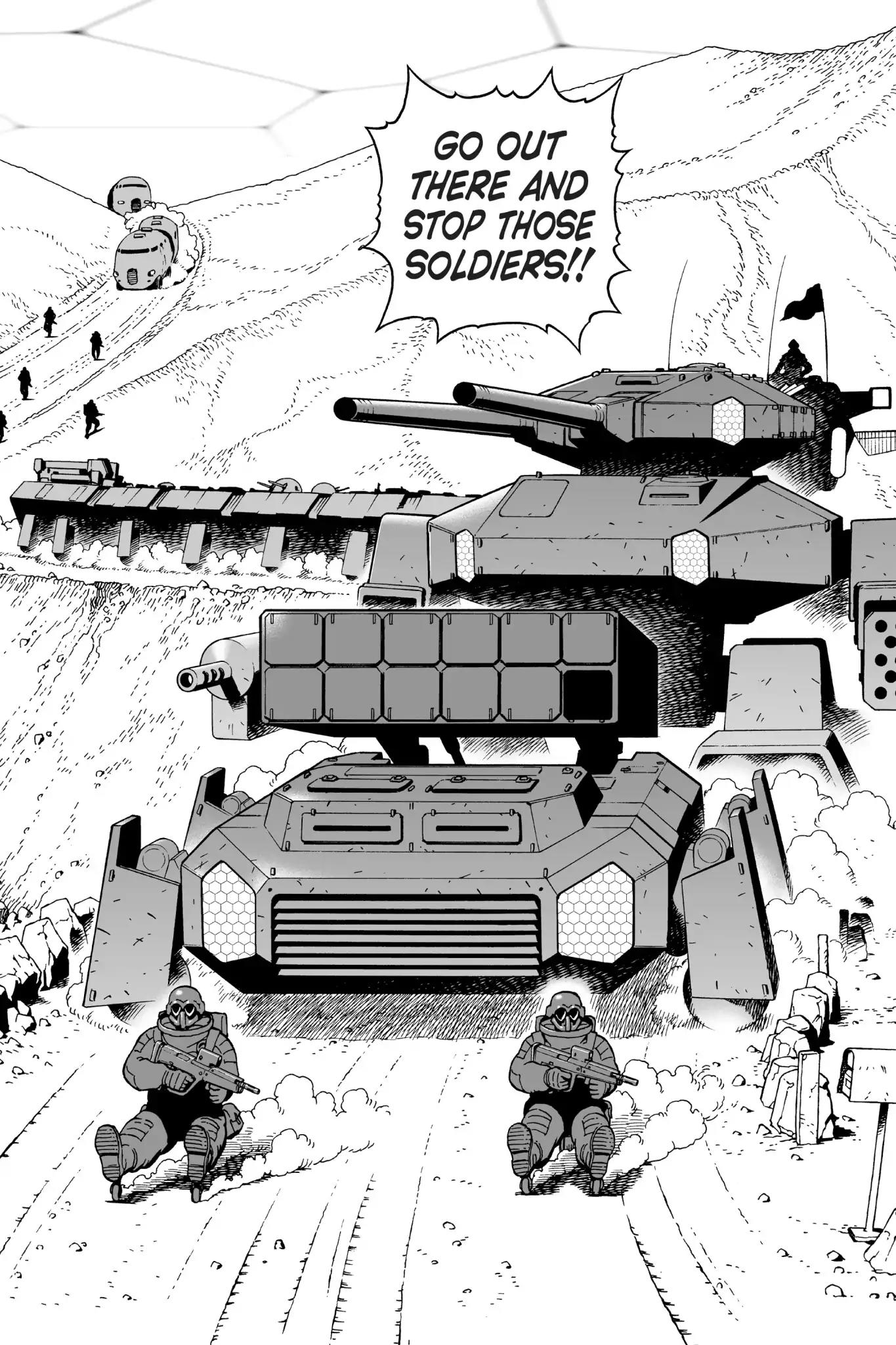 Gunnm Mars Chronicle Chapter 3 page 23 - Chapter 3: Silent Corps