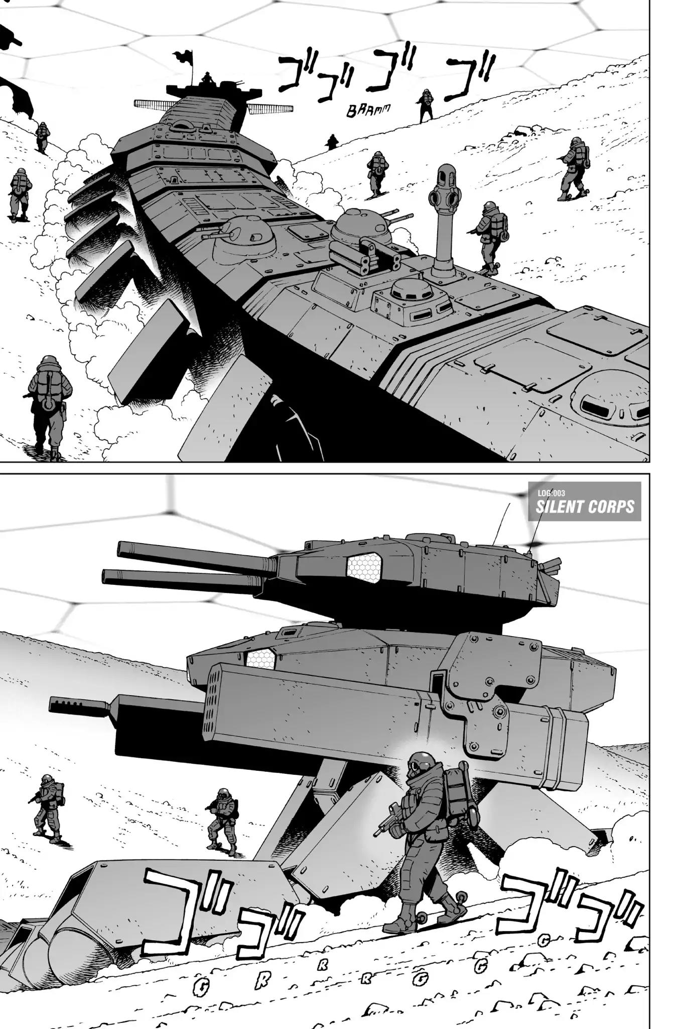 Gunnm Mars Chronicle Chapter 3 page 3 - Chapter 3: Silent Corps