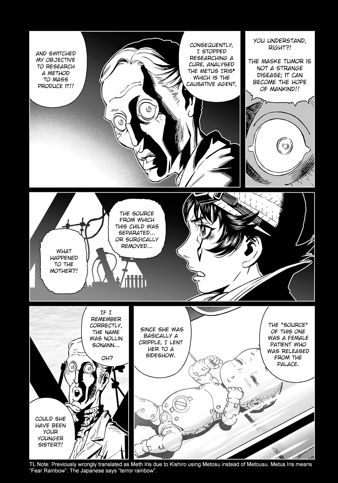 Gunnm Mars Chronicle Chapter 30.2 page 15 - Chapter 30.2: Muster's Tears (Part 2)