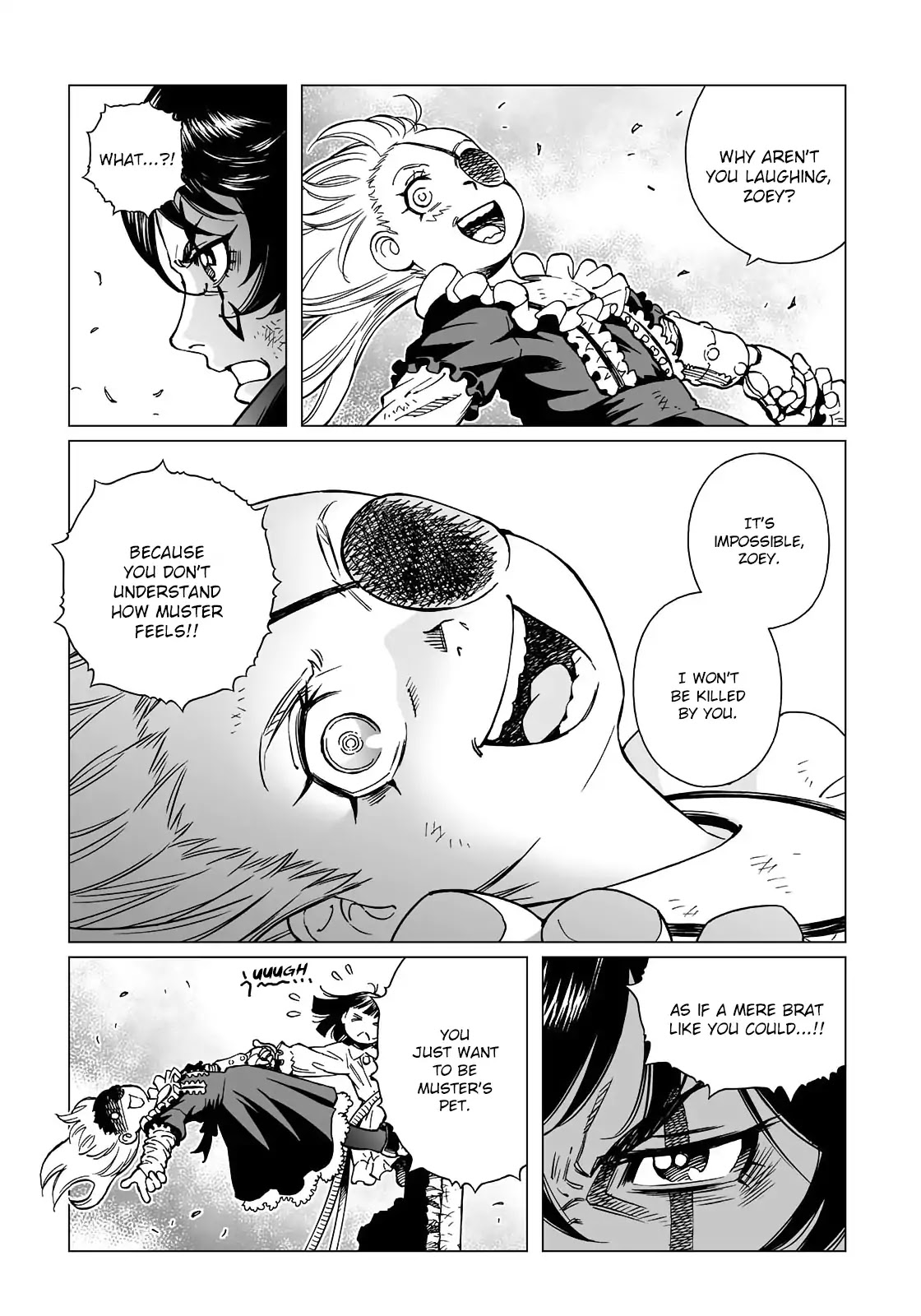 Gunnm Mars Chronicle Chapter 31.2 page 8 - Chapter 31.2: Goodbye, Muster (Part 2)