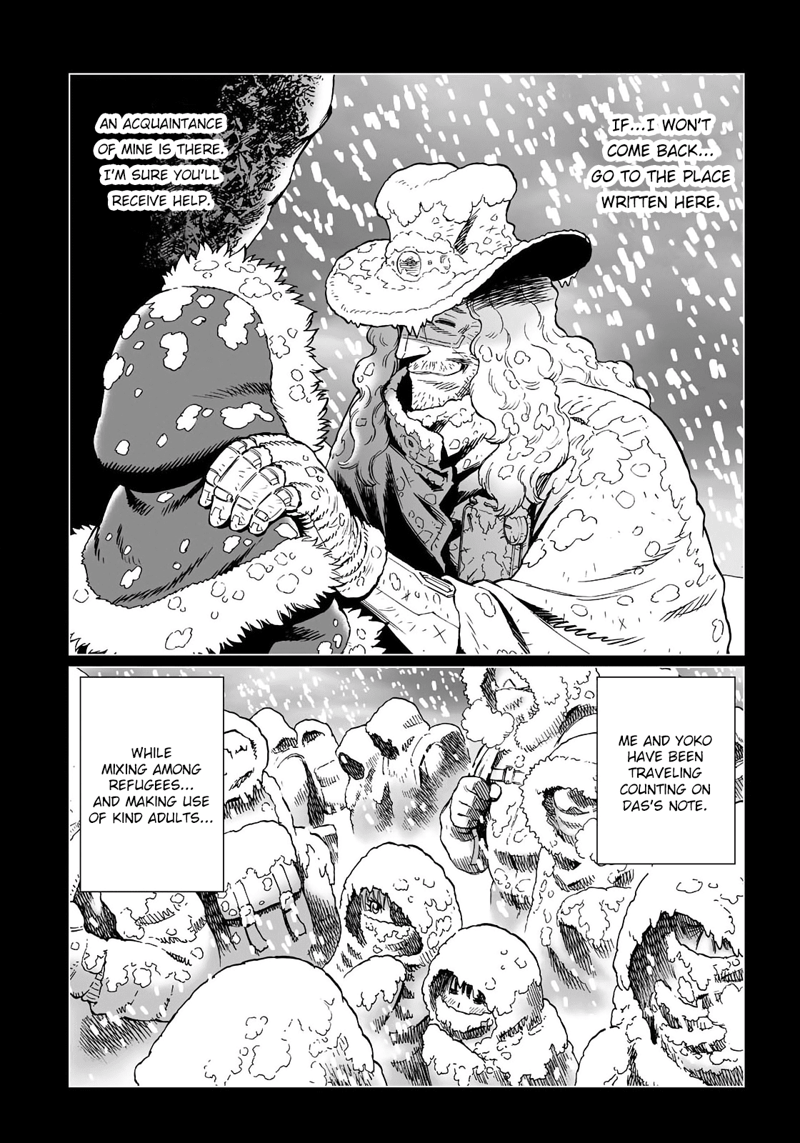 Gunnm Mars Chronicle Chapter 32.1 page 10 - Chapter 32.1: Somewhere In This Town (Part 1)