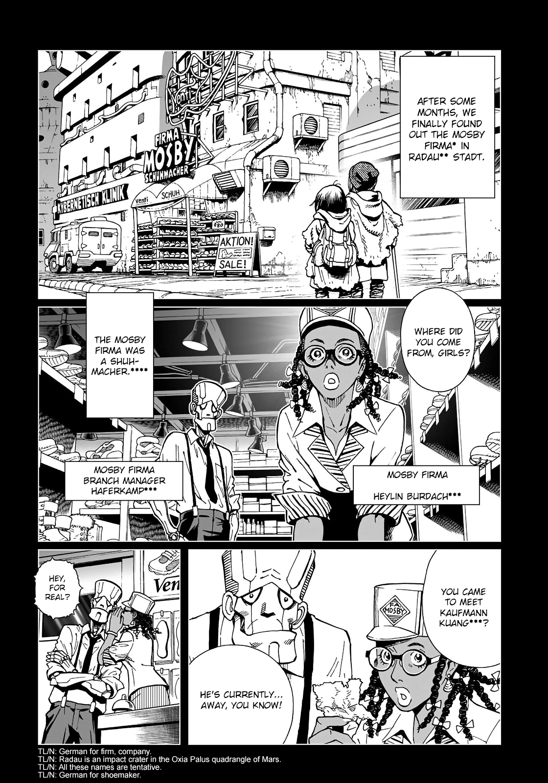 Gunnm Mars Chronicle Chapter 32.1 page 11 - Chapter 32.1: Somewhere In This Town (Part 1)