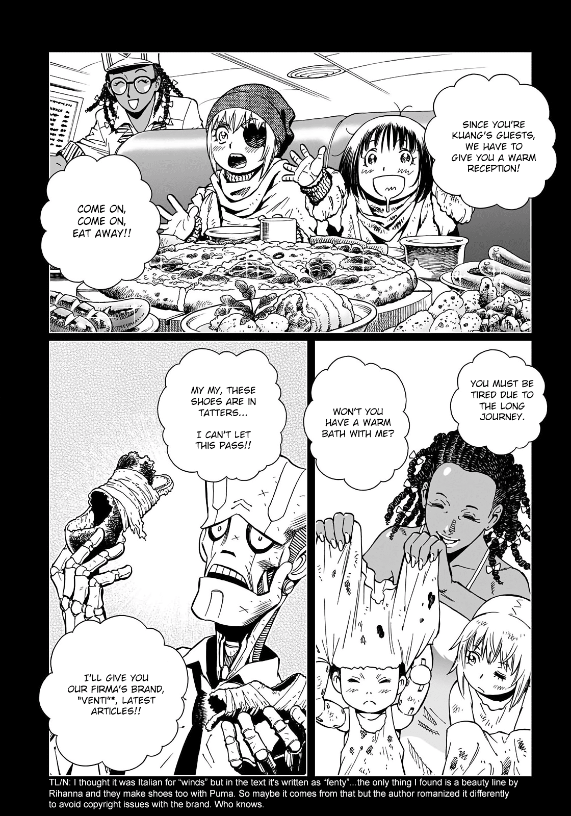 Gunnm Mars Chronicle Chapter 32.1 page 12 - Chapter 32.1: Somewhere In This Town (Part 1)