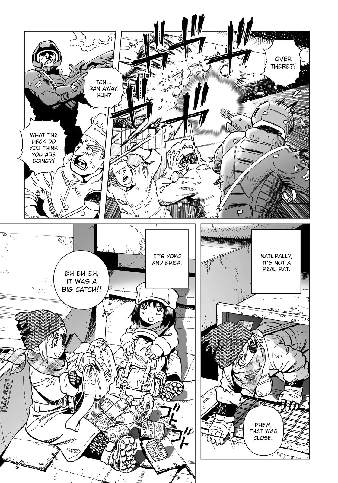 Gunnm Mars Chronicle Chapter 32.2 page 4 - Chapter 32.2.: Somewhere In This Town (Part 2)