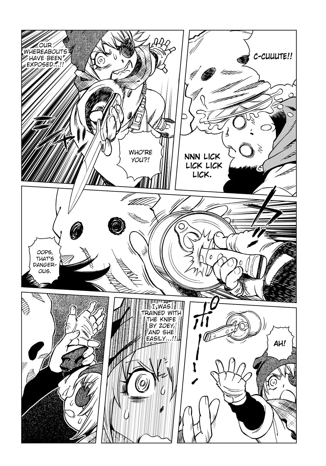 Gunnm Mars Chronicle Chapter 32.2 page 9 - Chapter 32.2.: Somewhere In This Town (Part 2)