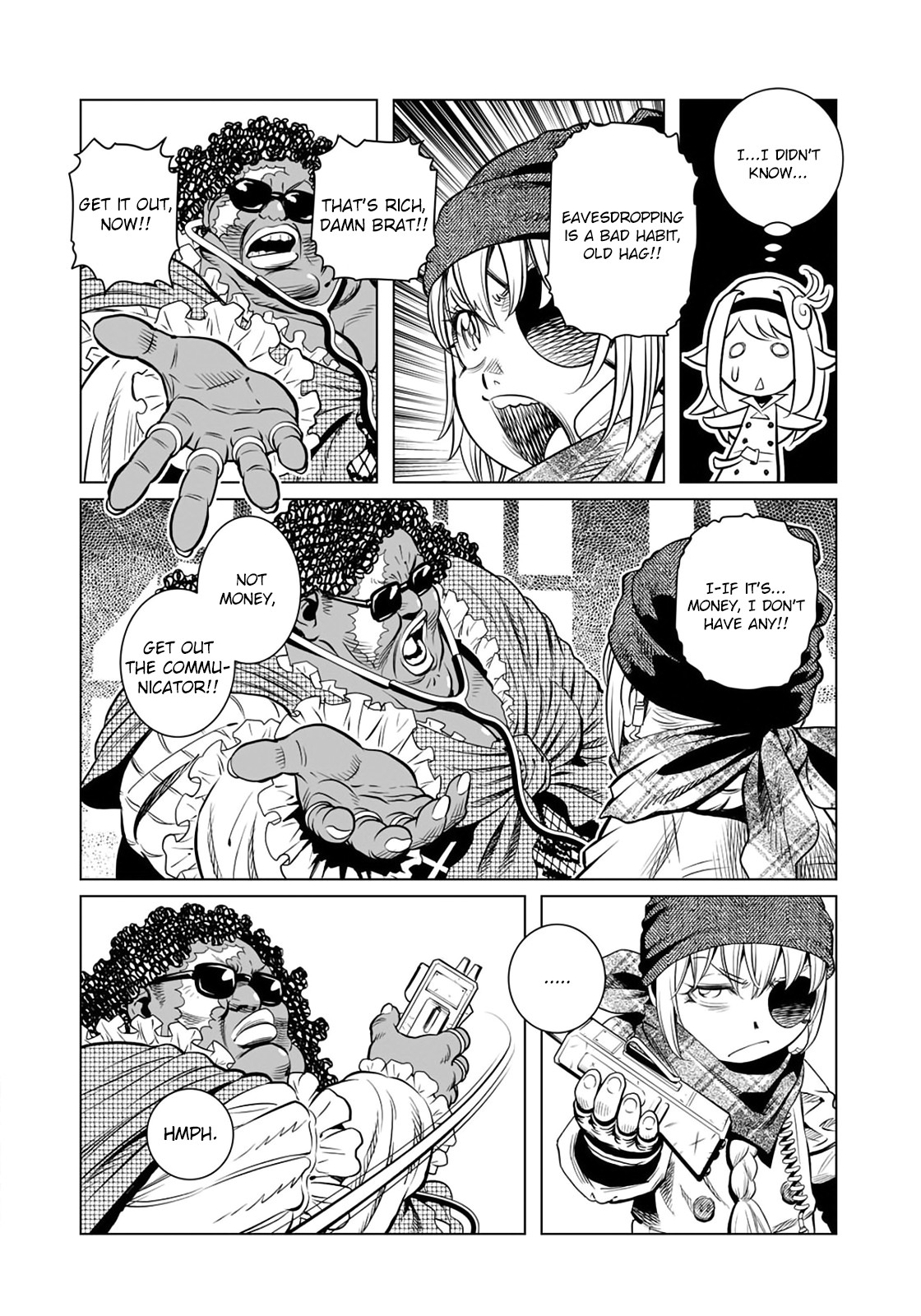 Gunnm Mars Chronicle Chapter 33.1 page 14 - Chapter 33.1: Big Madame (First Part)