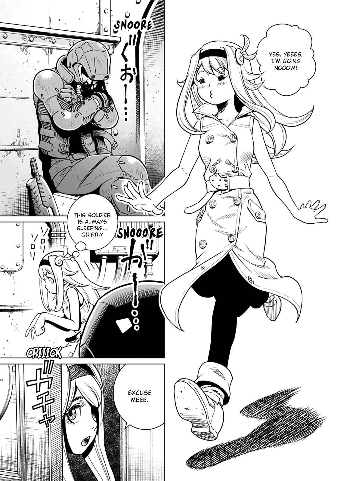 Gunnm Mars Chronicle Chapter 33.1 page 7 - Chapter 33.1: Big Madame (First Part)