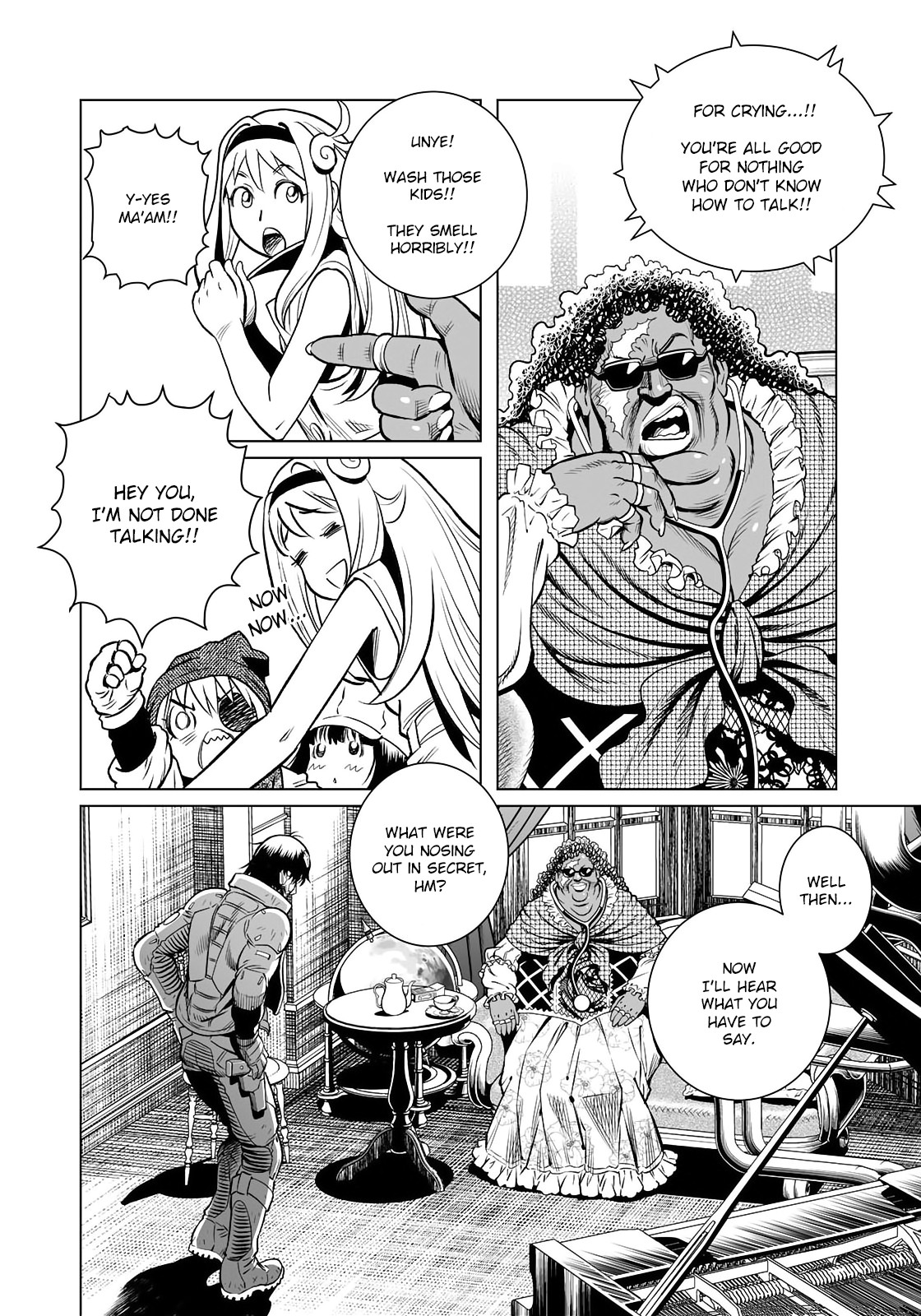 Gunnm Mars Chronicle Chapter 33.2 page 11 - Chapter 33.2: Big Madame (Part 2)