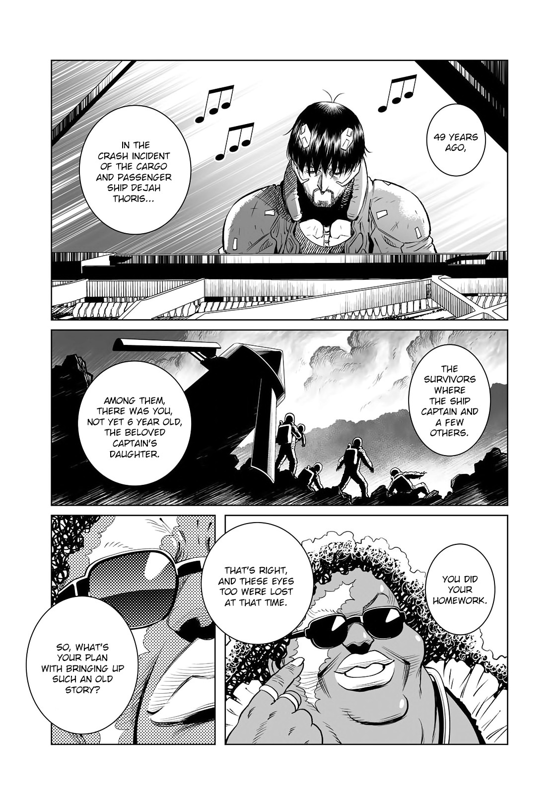 Gunnm Mars Chronicle Chapter 33.2 page 14 - Chapter 33.2: Big Madame (Part 2)