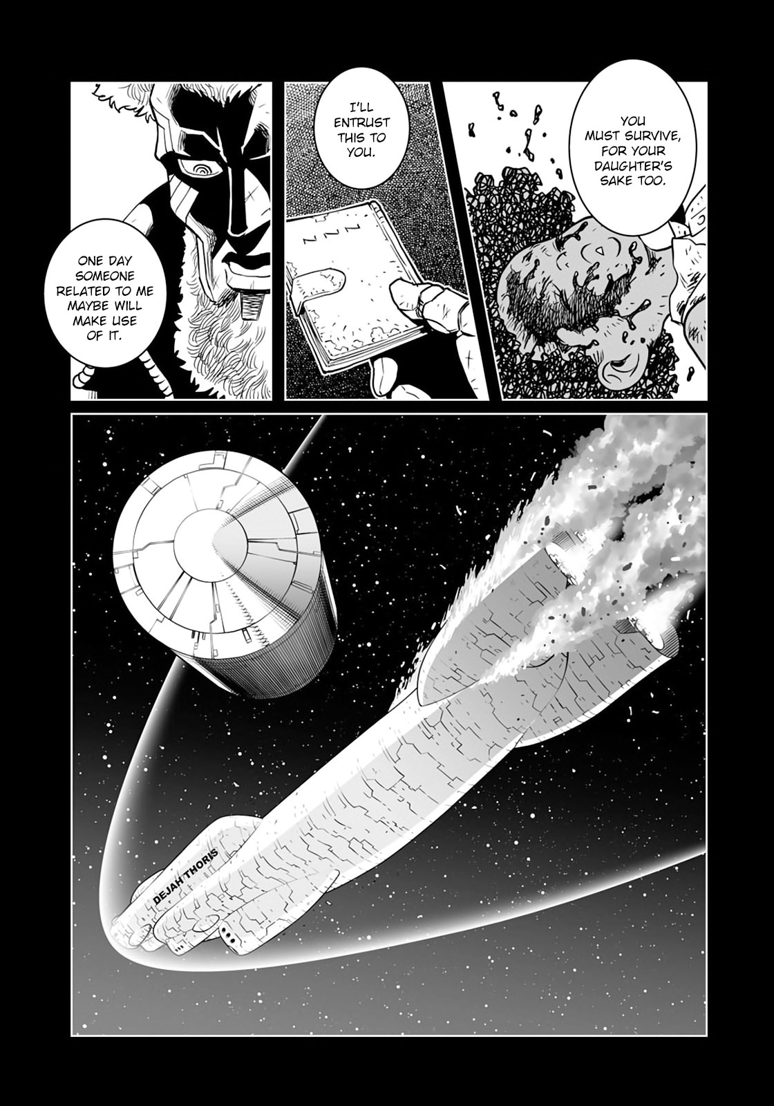 Gunnm Mars Chronicle Chapter 34.1 page 4 - Chapter 34.1: Kuan and Erica (Part 1)