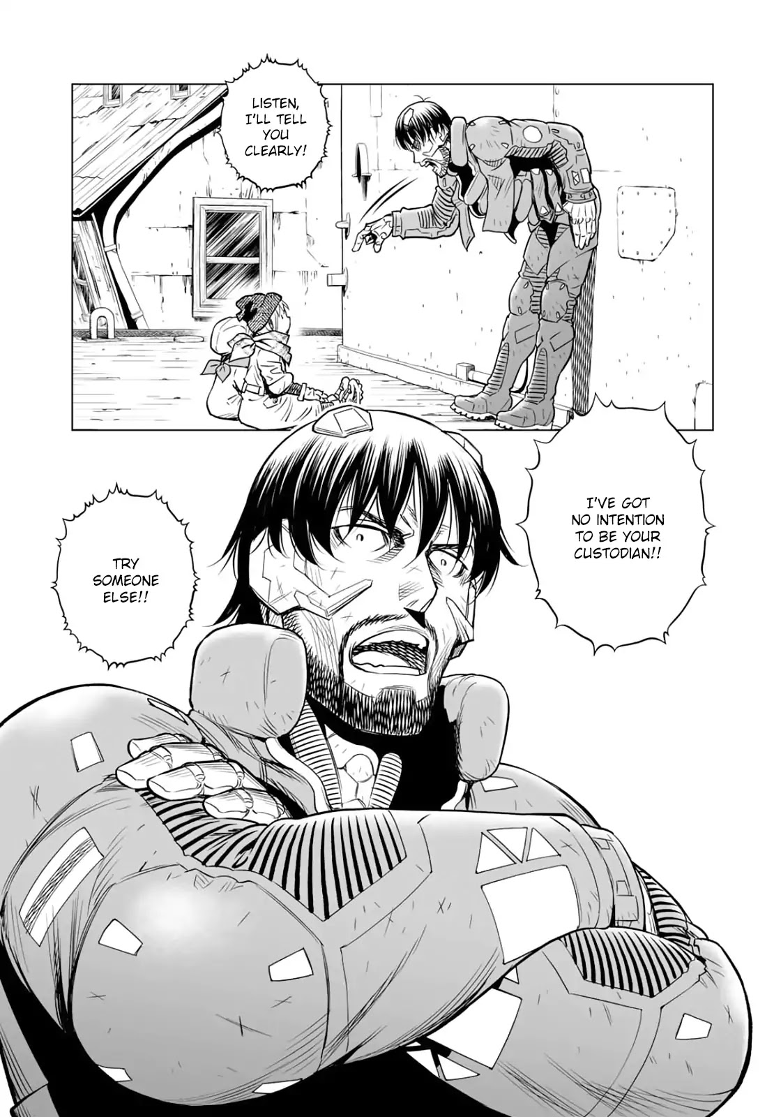 Gunnm Mars Chronicle Chapter 34.2 page 10 - Chapter 34.2: Kuan and Erica (Part 2)