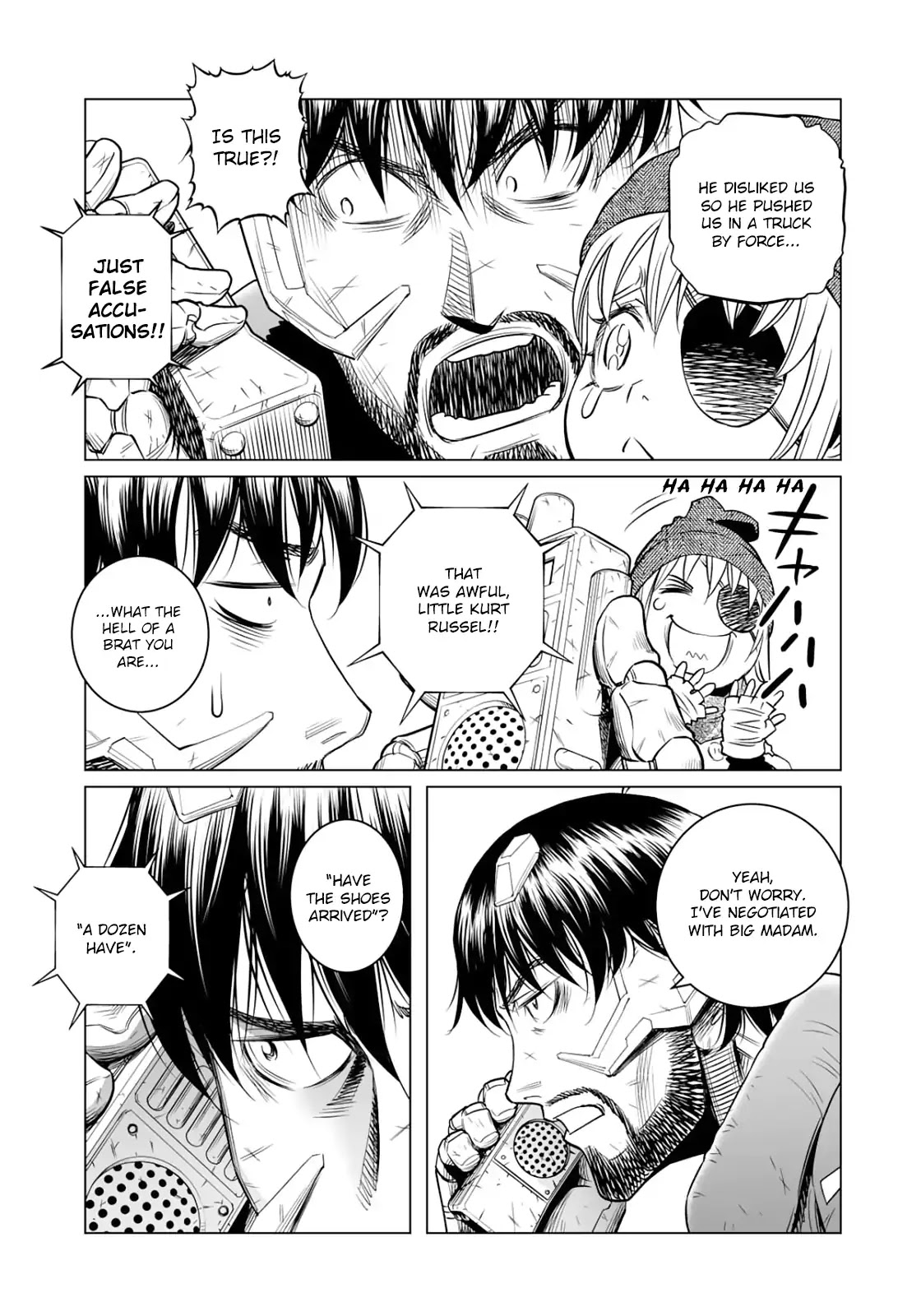 Gunnm Mars Chronicle Chapter 34.2 page 6 - Chapter 34.2: Kuan and Erica (Part 2)