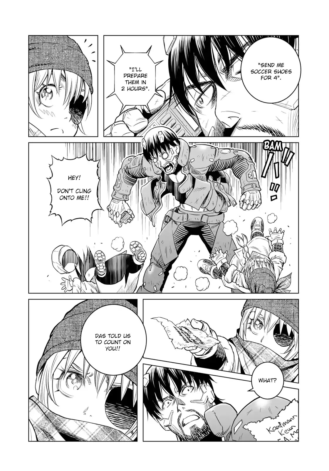 Gunnm Mars Chronicle Chapter 34.2 page 7 - Chapter 34.2: Kuan and Erica (Part 2)