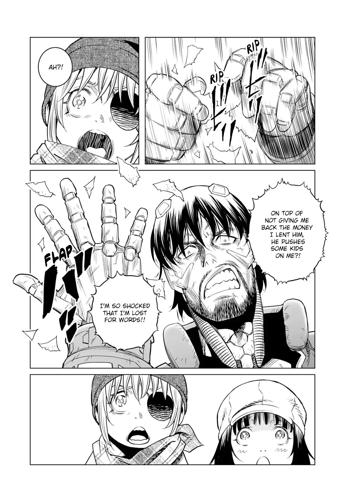 Gunnm Mars Chronicle Chapter 34.2 page 9 - Chapter 34.2: Kuan and Erica (Part 2)
