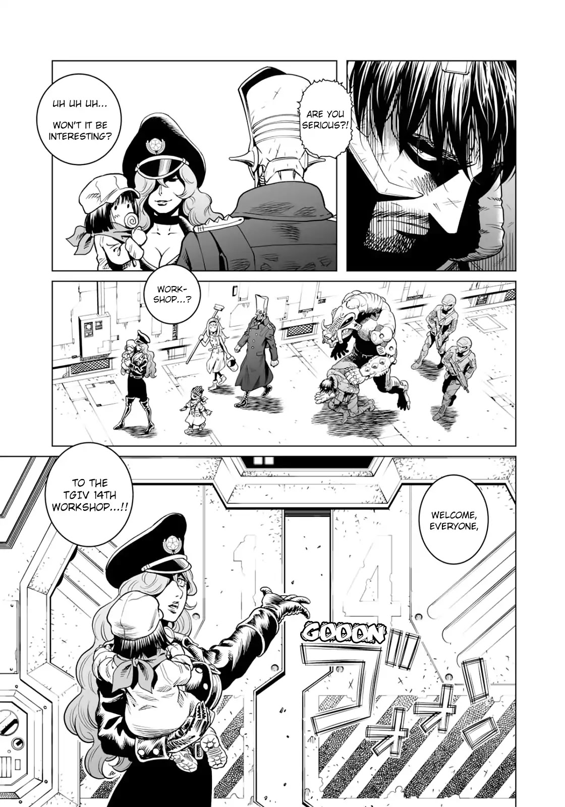 Gunnm Mars Chronicle Chapter 34.3 page 14 - Chapter 34.3: Kuan and Erica (Part 3)