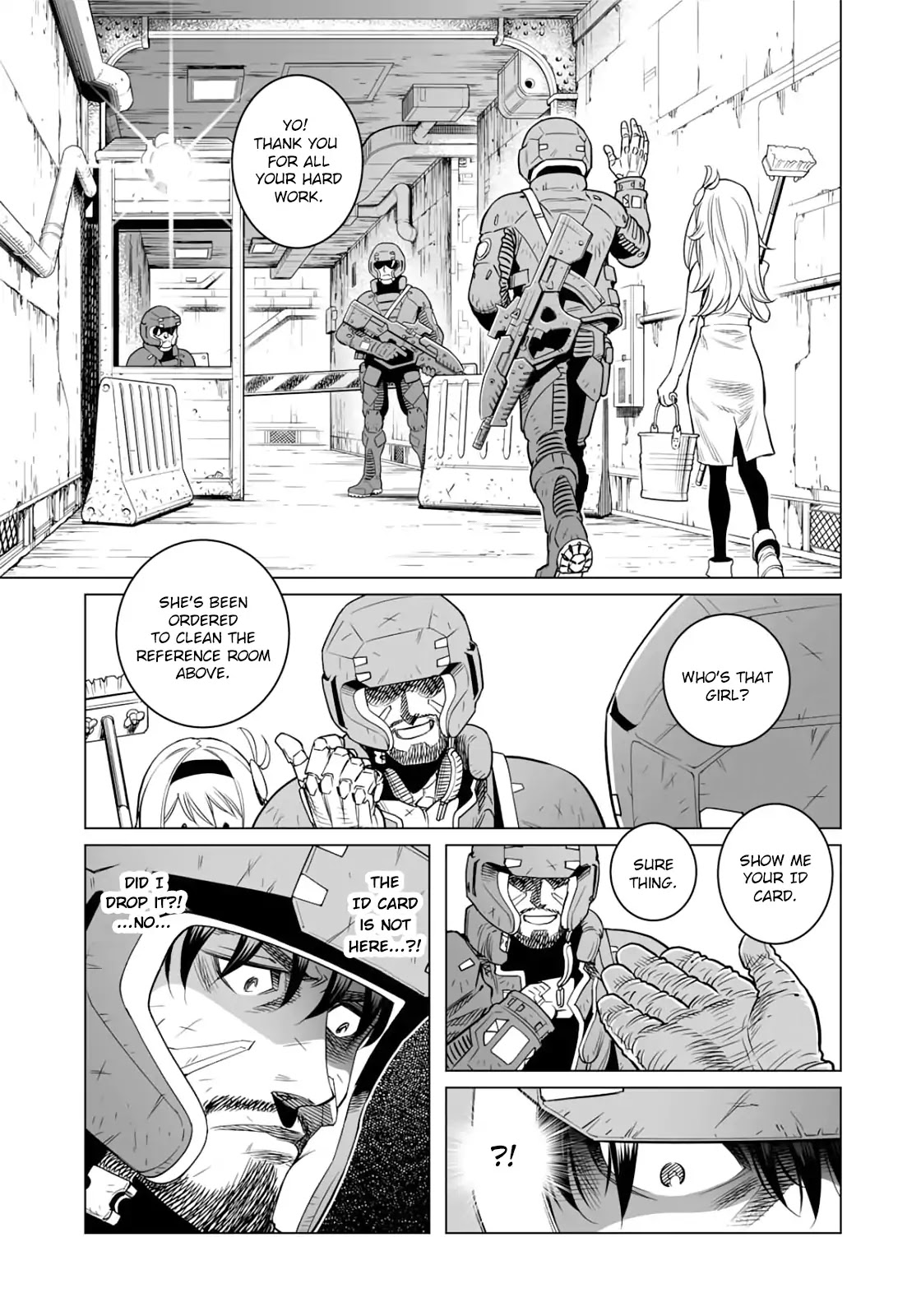 Gunnm Mars Chronicle Chapter 34.3 page 6 - Chapter 34.3: Kuan and Erica (Part 3)