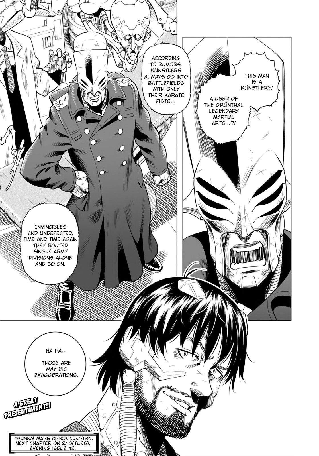 Gunnm Mars Chronicle Chapter 35.1 page 16 - Chapter 35.1: War Is Firepower (Part 1)