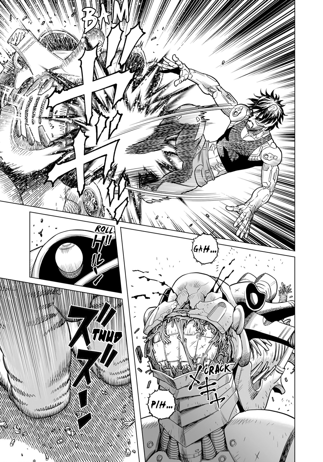Gunnm Mars Chronicle Chapter 35.2 page 10 - Chapter 35.2: War Is Firepower (Part 2)