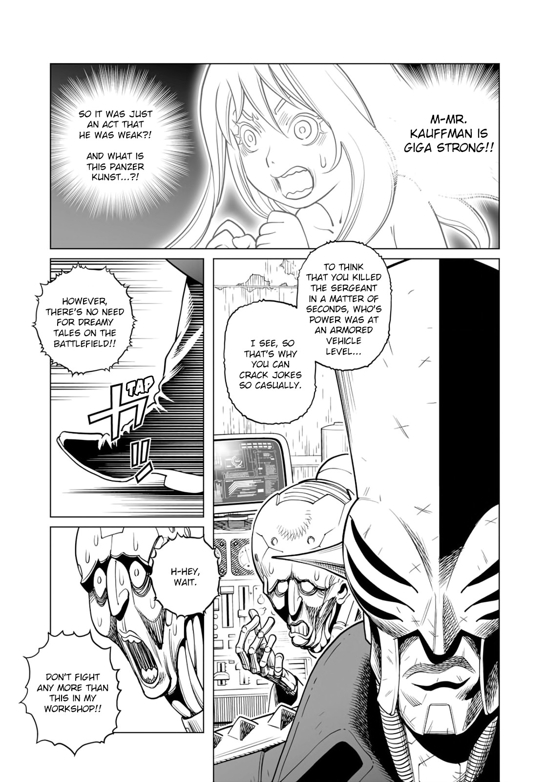 Gunnm Mars Chronicle Chapter 35.2 page 12 - Chapter 35.2: War Is Firepower (Part 2)