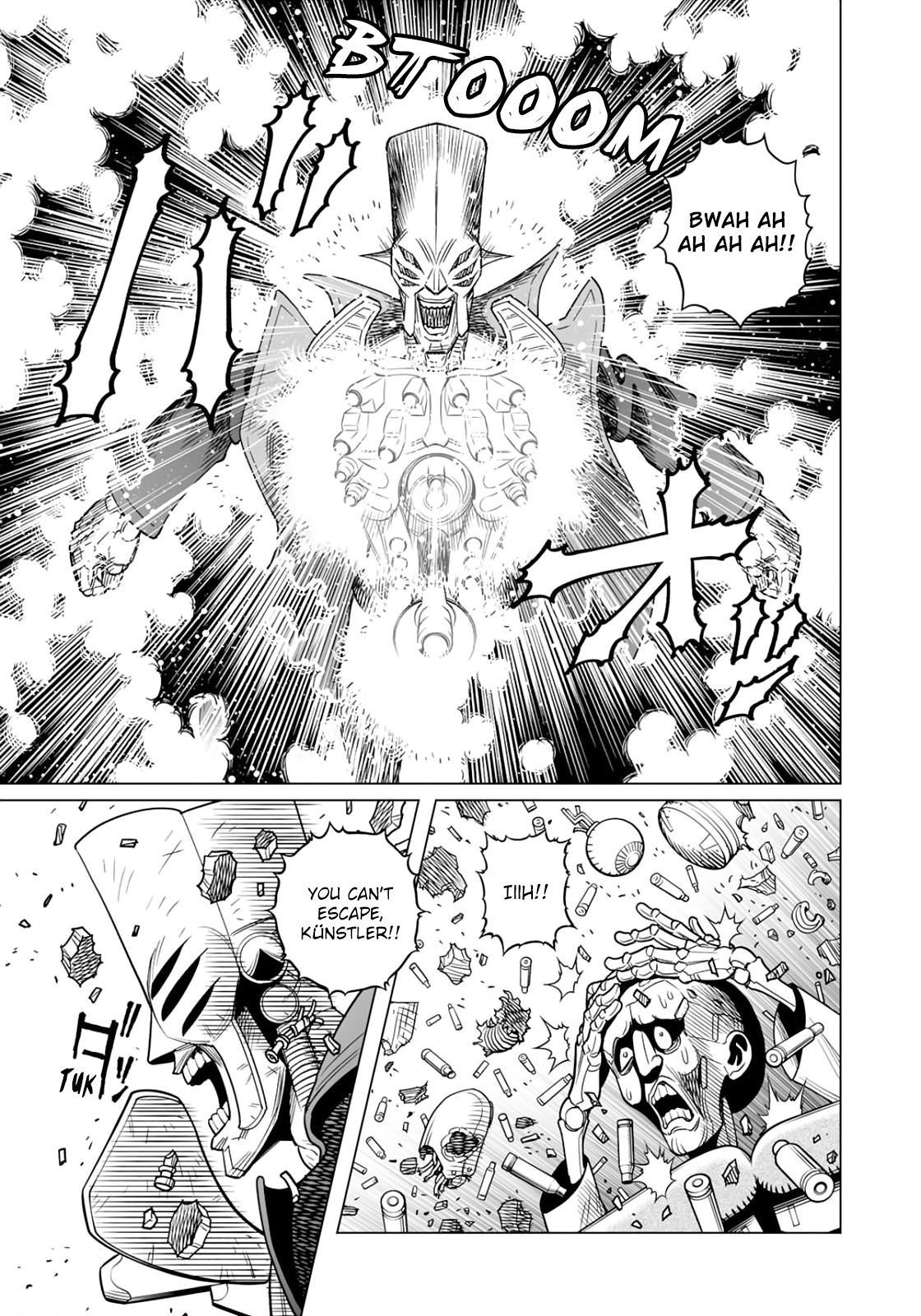 Gunnm Mars Chronicle Chapter 35.2 page 16 - Chapter 35.2: War Is Firepower (Part 2)