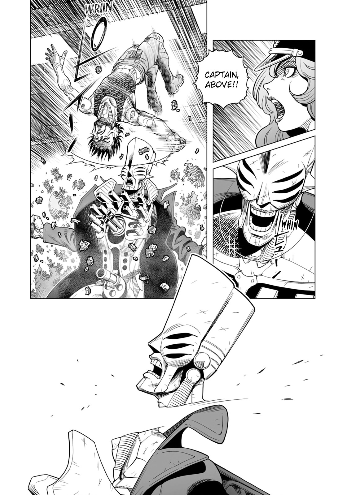 Gunnm Mars Chronicle Chapter 35.2 page 17 - Chapter 35.2: War Is Firepower (Part 2)