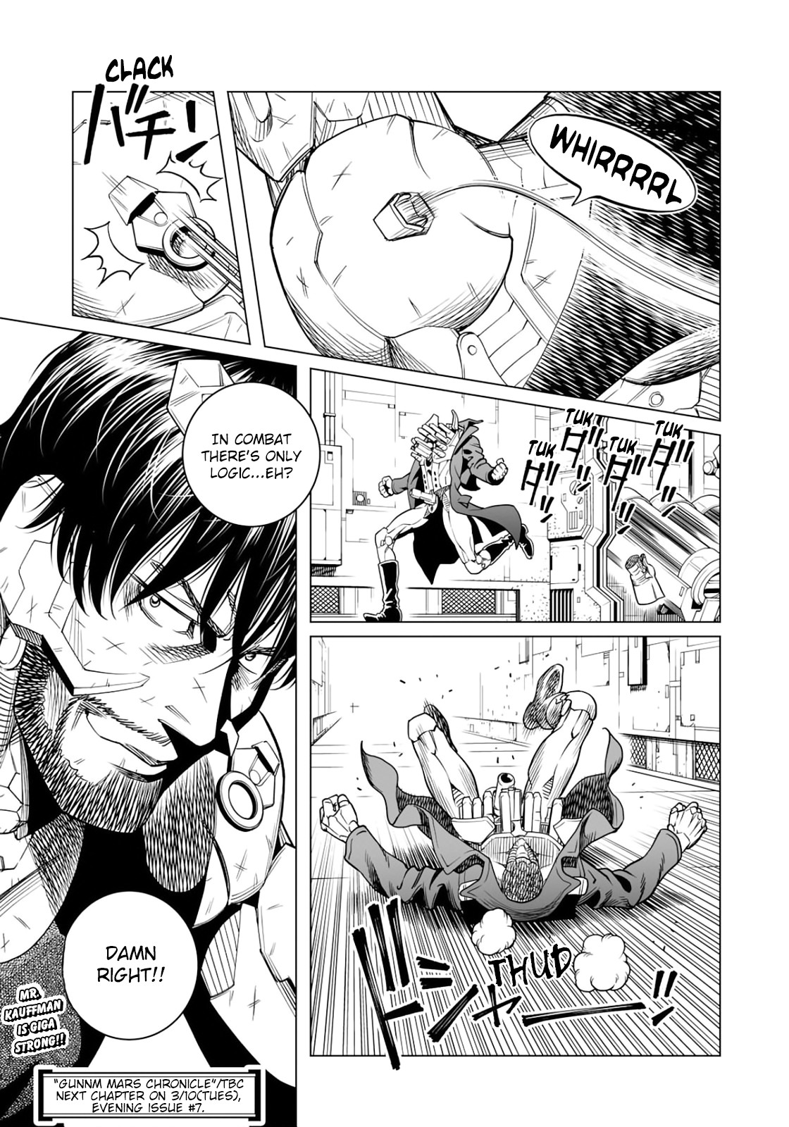 Gunnm Mars Chronicle Chapter 35.2 page 18 - Chapter 35.2: War Is Firepower (Part 2)