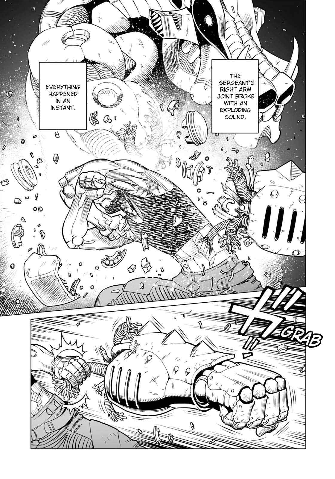 Gunnm Mars Chronicle Chapter 35.2 page 8 - Chapter 35.2: War Is Firepower (Part 2)