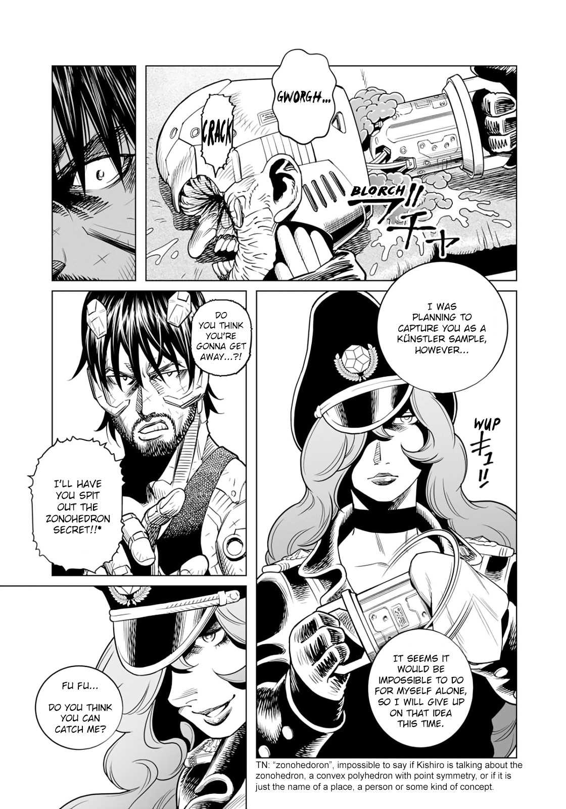 Gunnm Mars Chronicle Chapter 36.1 page 10 - Chapter 36.1: The Monsters' Feast (Part 1)