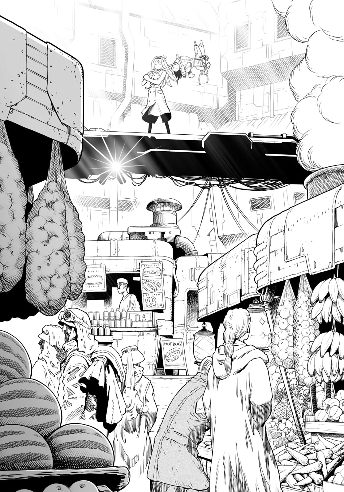 Gunnm Mars Chronicle Chapter 36.1 page 4 - Chapter 36.1: The Monsters' Feast (Part 1)