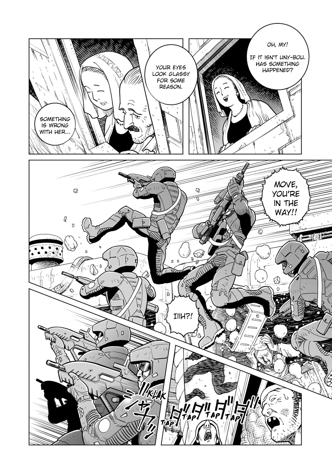 Gunnm Mars Chronicle Chapter 36.1 page 5 - Chapter 36.1: The Monsters' Feast (Part 1)
