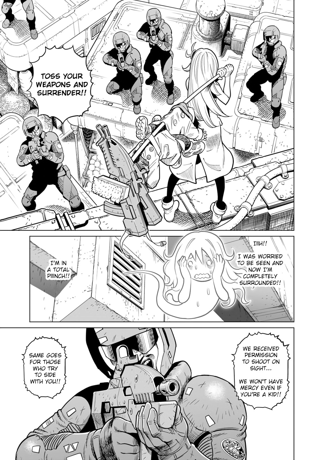 Gunnm Mars Chronicle Chapter 36.1 page 6 - Chapter 36.1: The Monsters' Feast (Part 1)