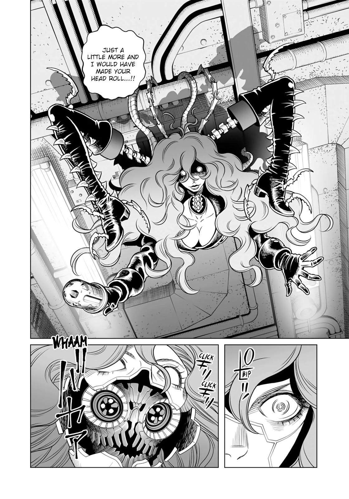 Gunnm Mars Chronicle Chapter 36.2 page 11 - Chapter 36.2: The Monsters' Feast (Part 2)