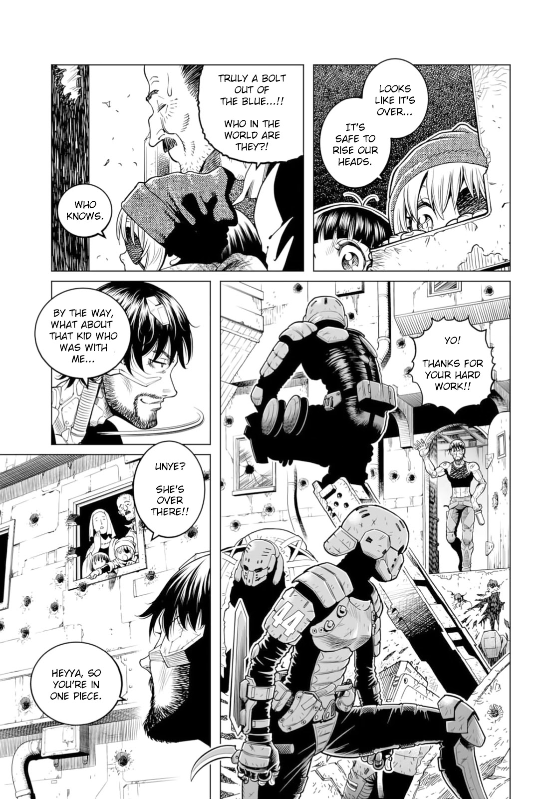 Gunnm Mars Chronicle Chapter 37.1 page 11 - Chapter 37.1: The Real Hero