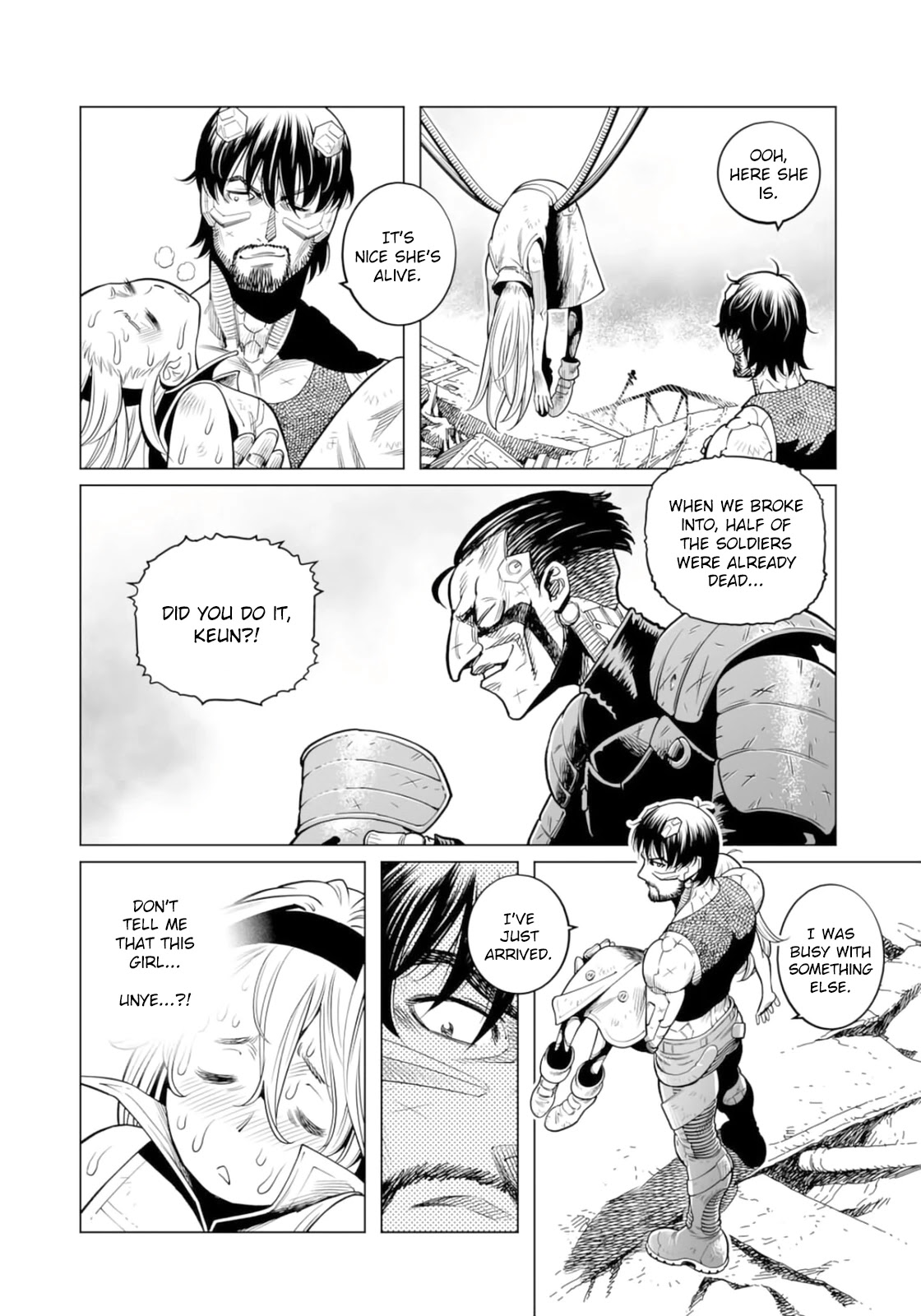 Gunnm Mars Chronicle Chapter 37.1 page 12 - Chapter 37.1: The Real Hero