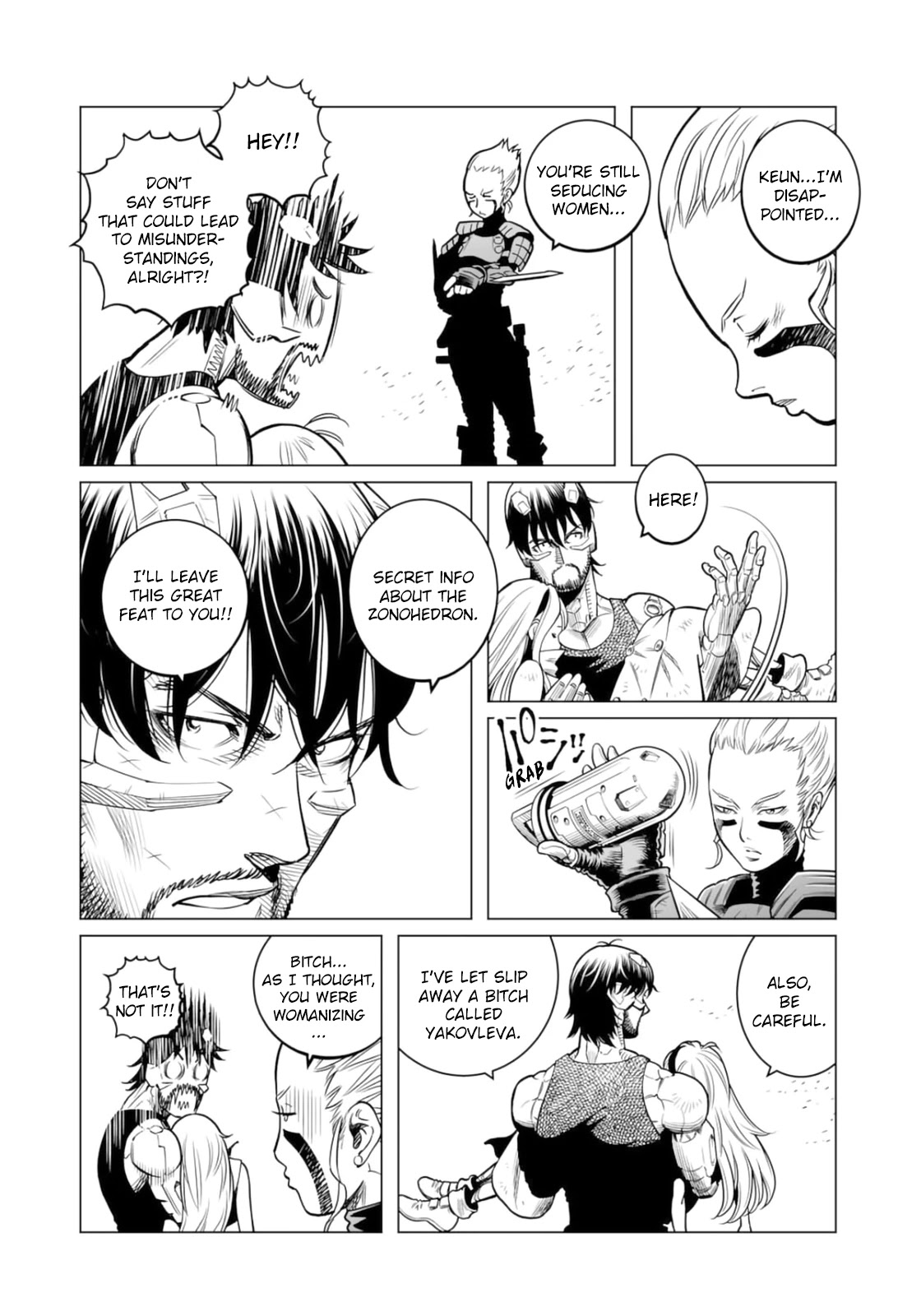 Gunnm Mars Chronicle Chapter 37.1 page 14 - Chapter 37.1: The Real Hero